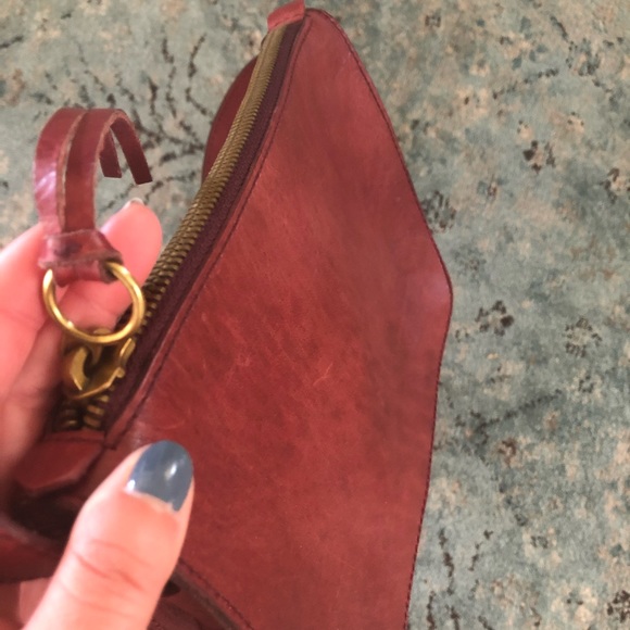 Madewell Maroon Mini Crossbody - Picture 2 of 4